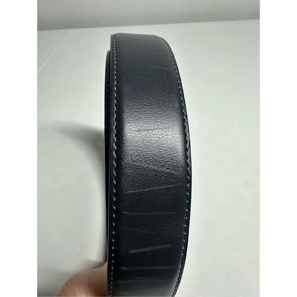 English Laundry Men’s Genuine Leather Belt Size 40 Black Brown